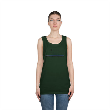 Queer Liberation Not Rainbow Capitalism Unisex Heavy Cotton Tank Top