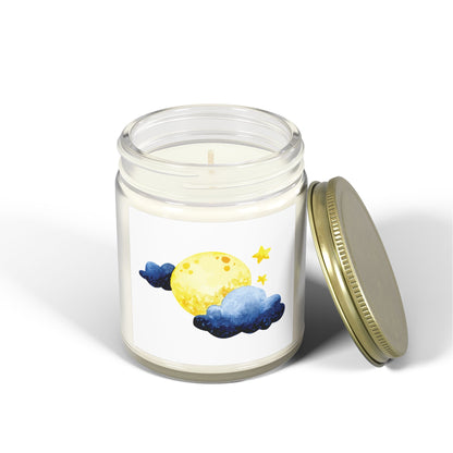 Cosmic Comforts Scented Candles, Coconut Apricot Wax (4oz, 9oz)