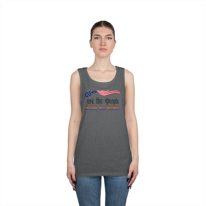 We the People Means All People Unisex Heavy Cotton Tank Top