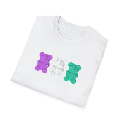 Genderqueer Pride Gummy Bears Unisex Softstyle T-Shirt