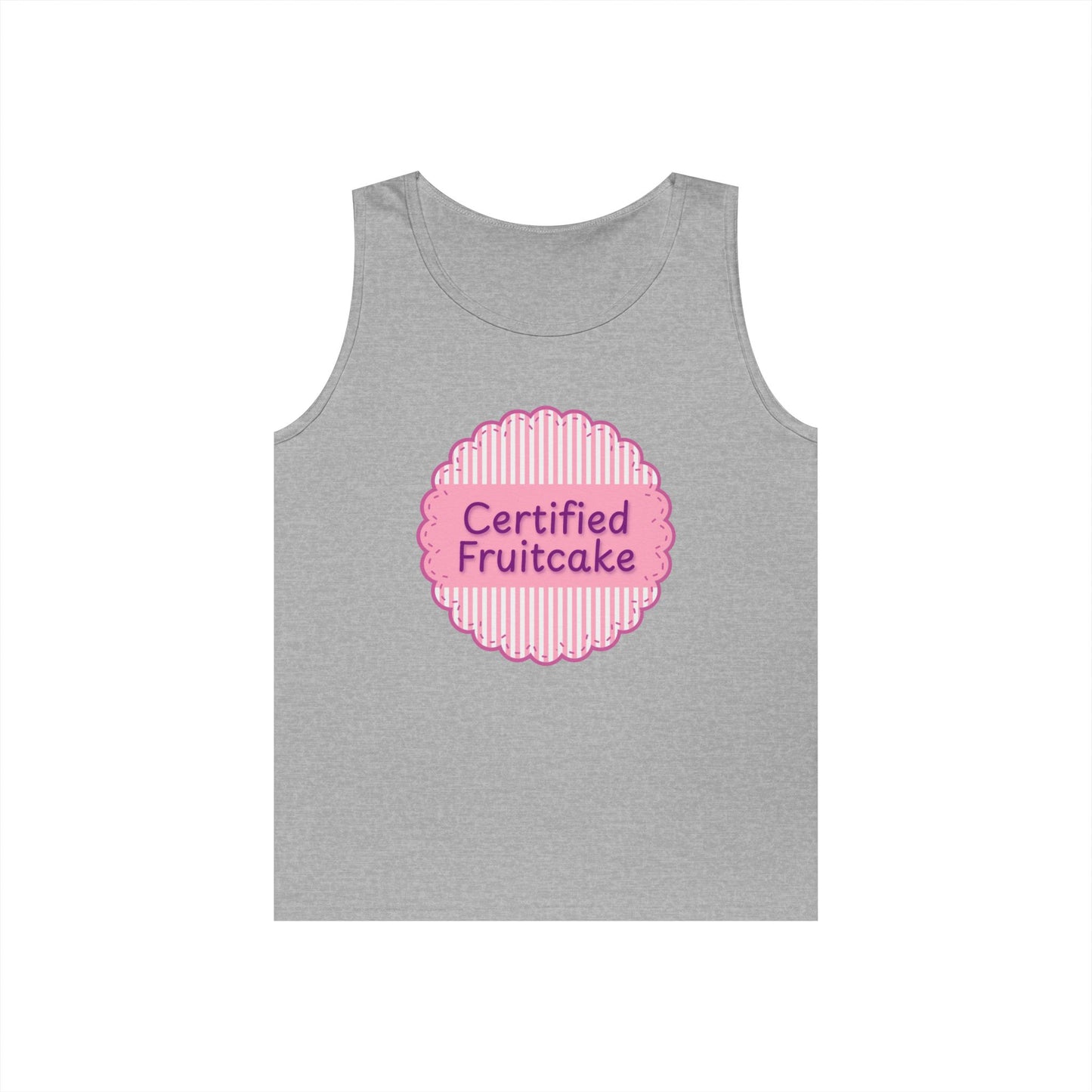 Certified Fruitcake Unisex Heavy Cotton Tank Top