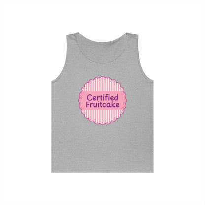 Certified Fruitcake Unisex Heavy Cotton Tank Top