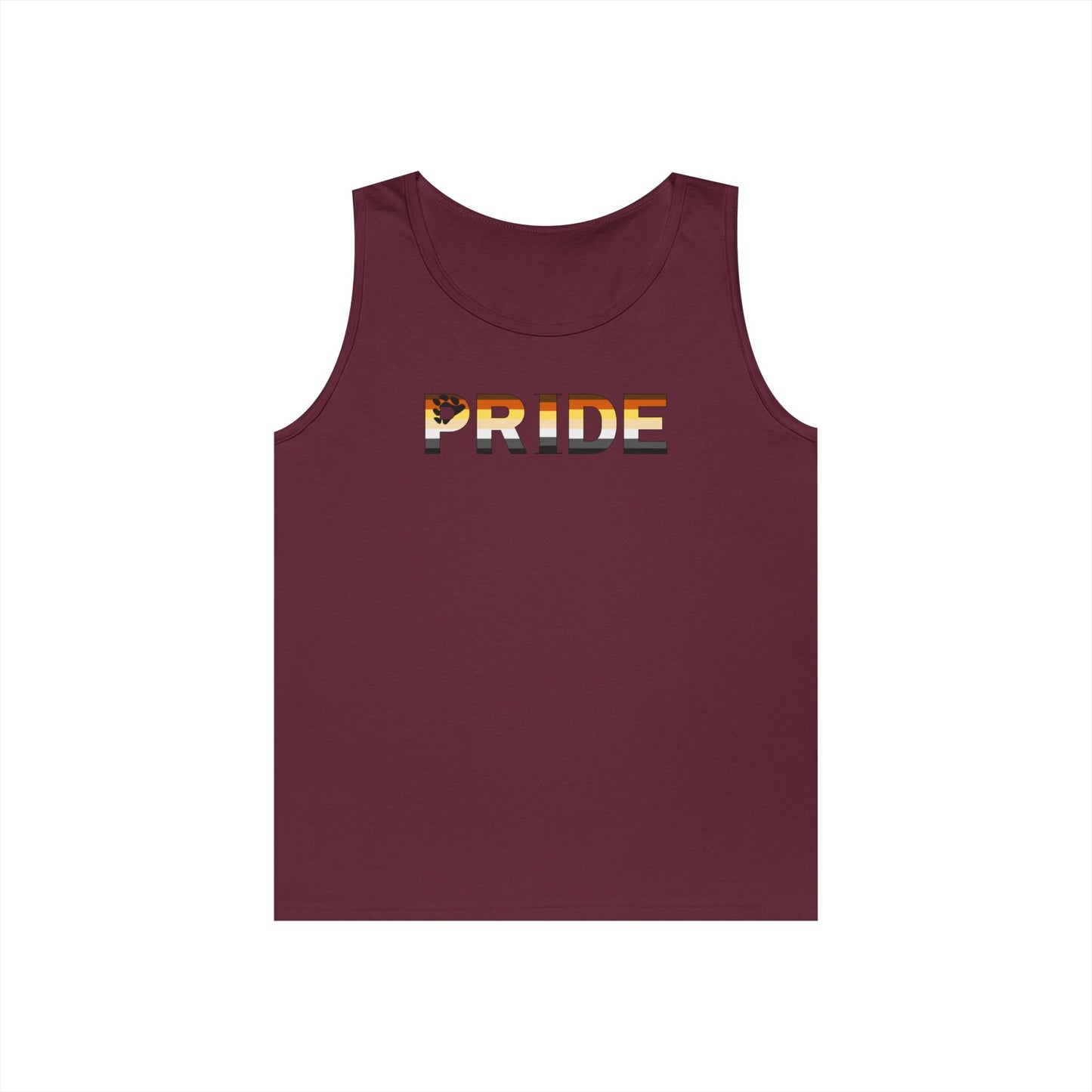 Bear PRIDE Unisex Heavy Cotton Tank Top