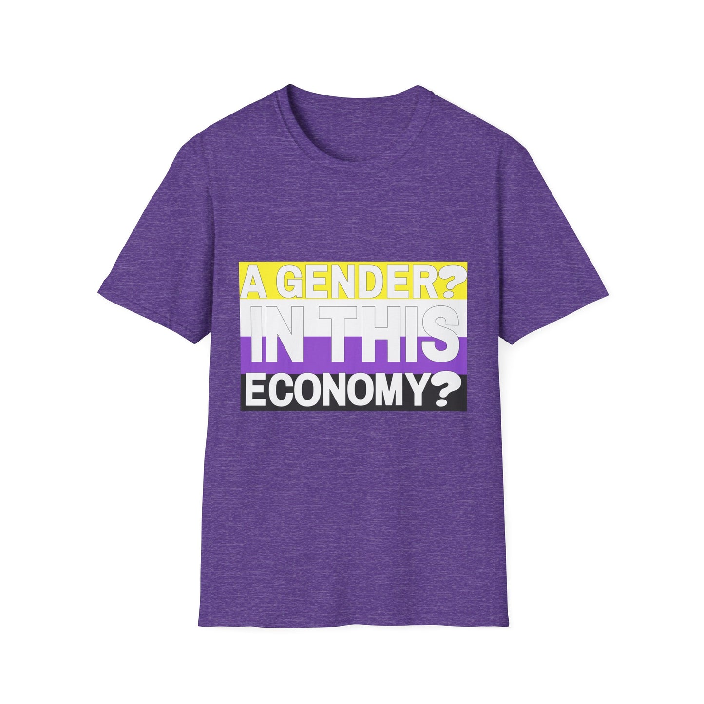 A Gender In This Economy Pride Unisex Softstyle T-Shirt