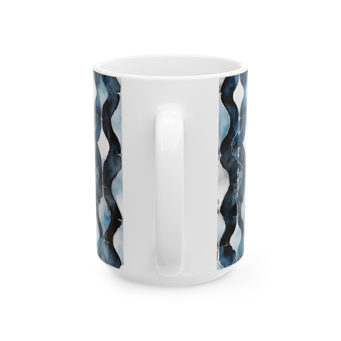 Watercolor Links Ceramic Mug, (11oz, 15oz)