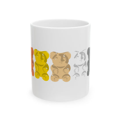 Bear Pride Gummy Bears Coffee Mug (11oz/15oz)