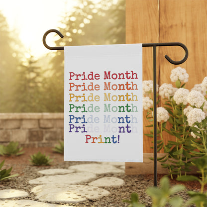 Pride Month PRINT Garden Flag