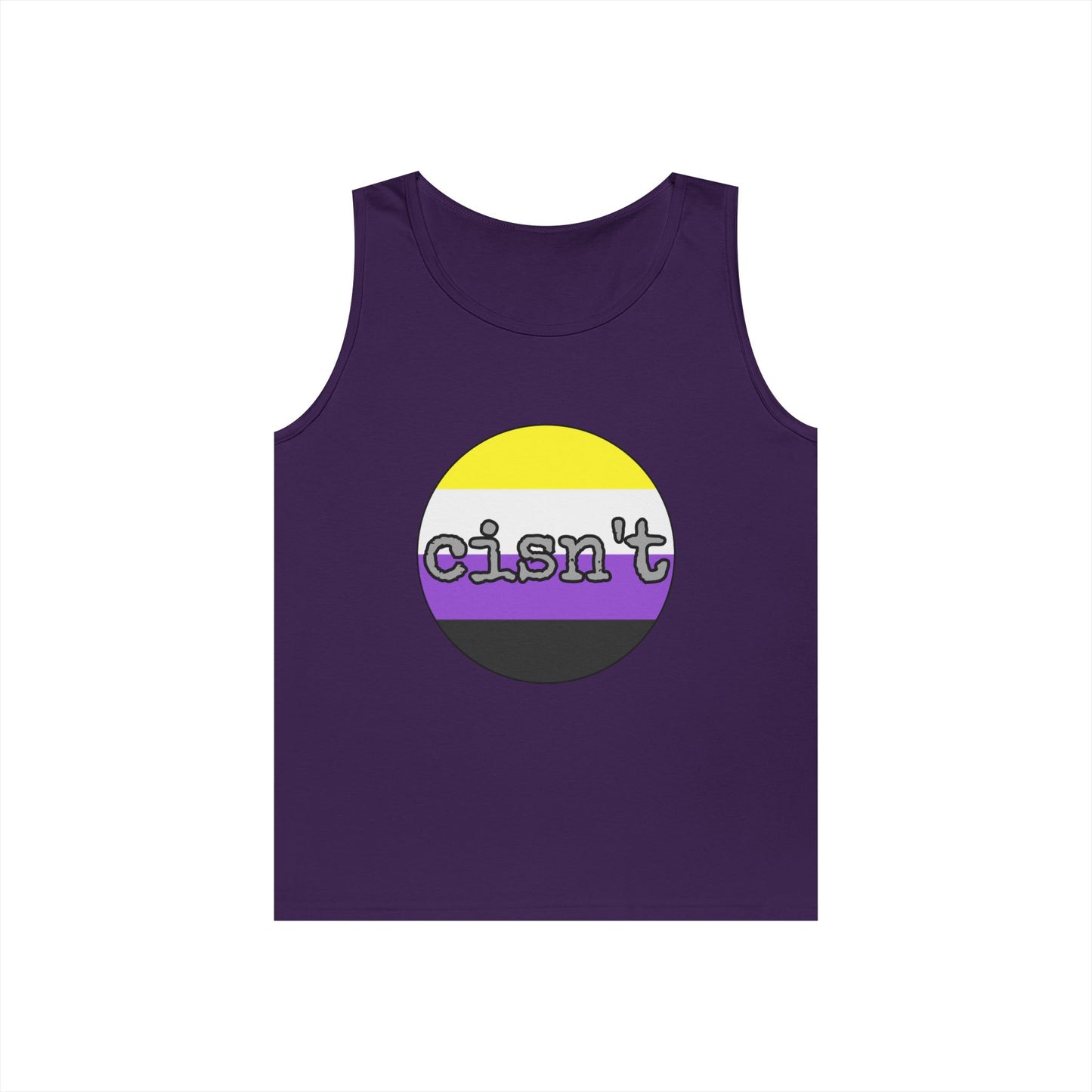 Cisn't Unisex Heavy Cotton Tank Top