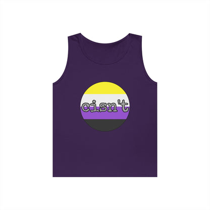 Cisn't Unisex Heavy Cotton Tank Top