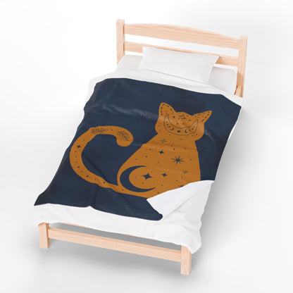 Cosmic Comforts Velveteen Plush Blanket