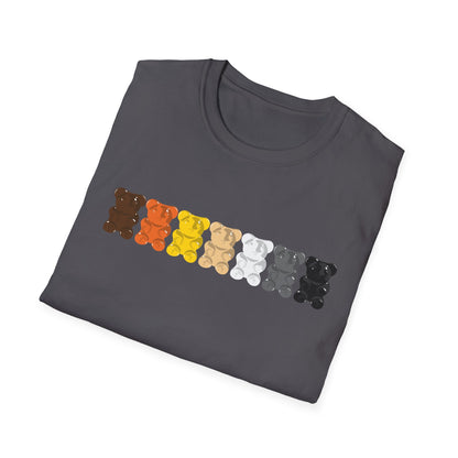 Bear Pride Gummy Bears Unisex Softstyle T-Shirt