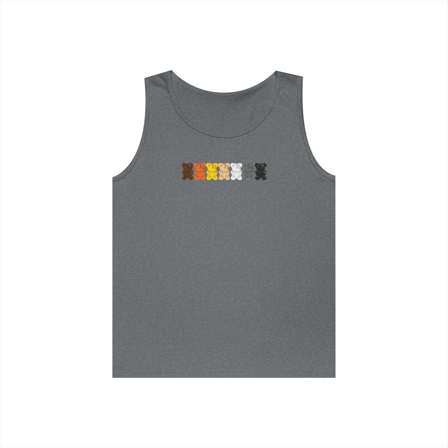 Bear Pride Gummy Bears Unisex Heavy Cotton Tank Top