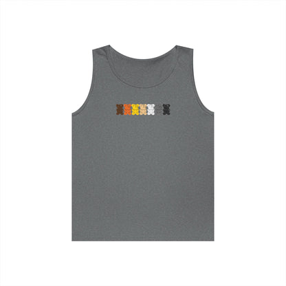 Bear Pride Gummy Bears Unisex Heavy Cotton Tank Top