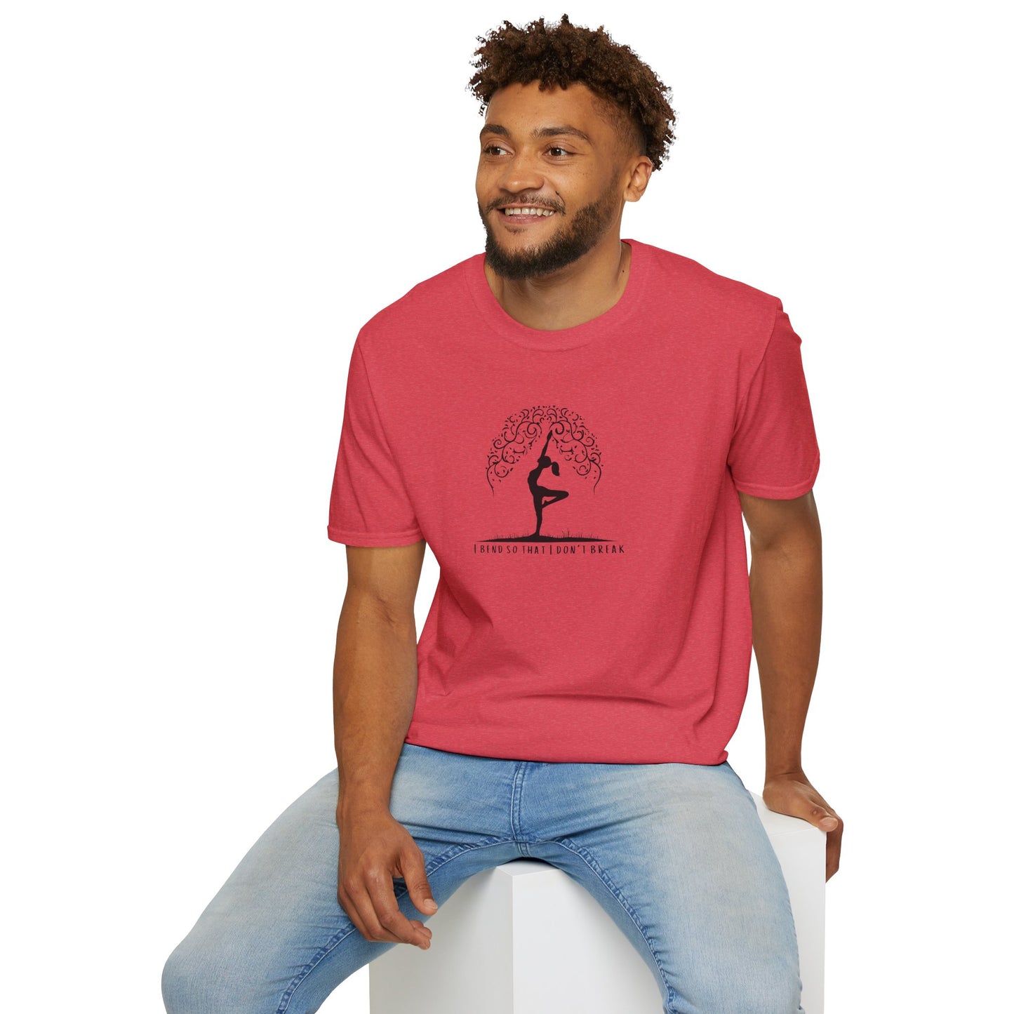 I Bend So That I Don't Break Unisex Softstyle T-Shirt