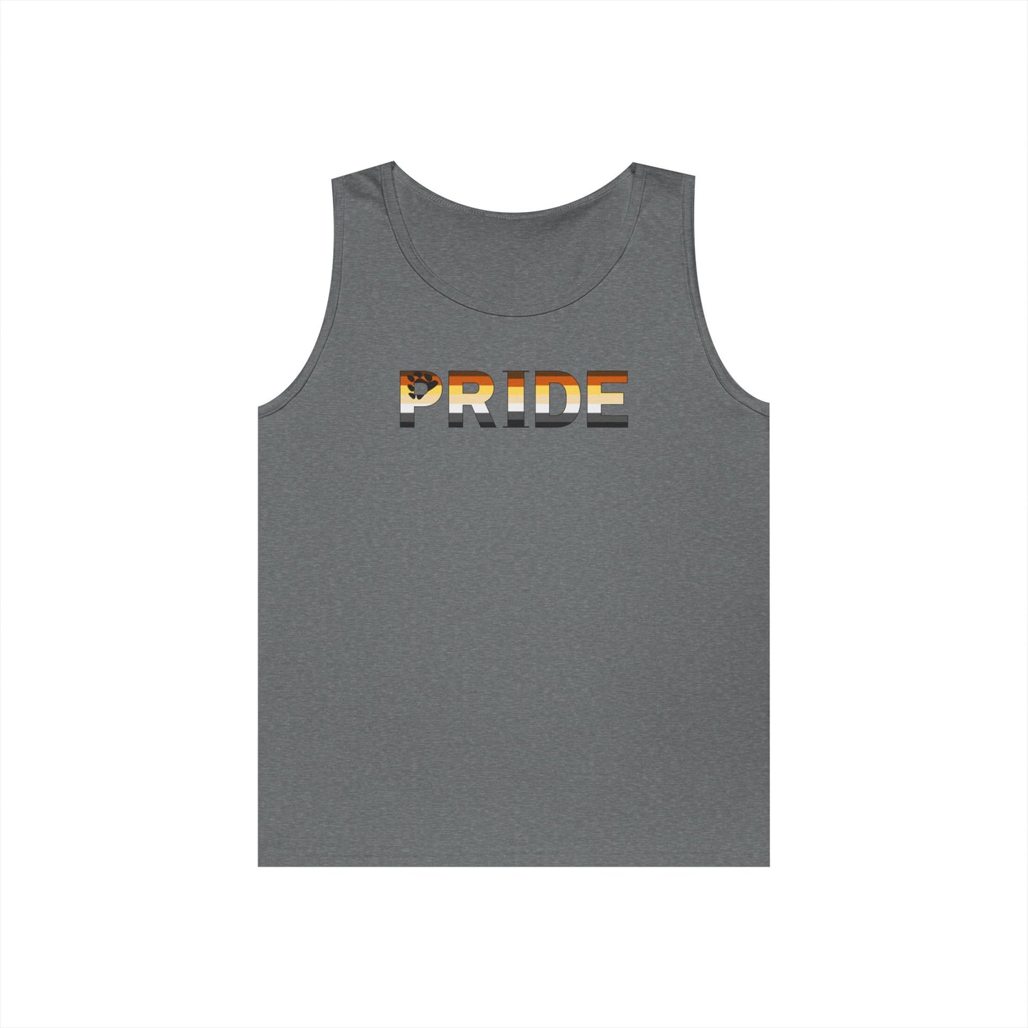 Bear PRIDE Unisex Heavy Cotton Tank Top