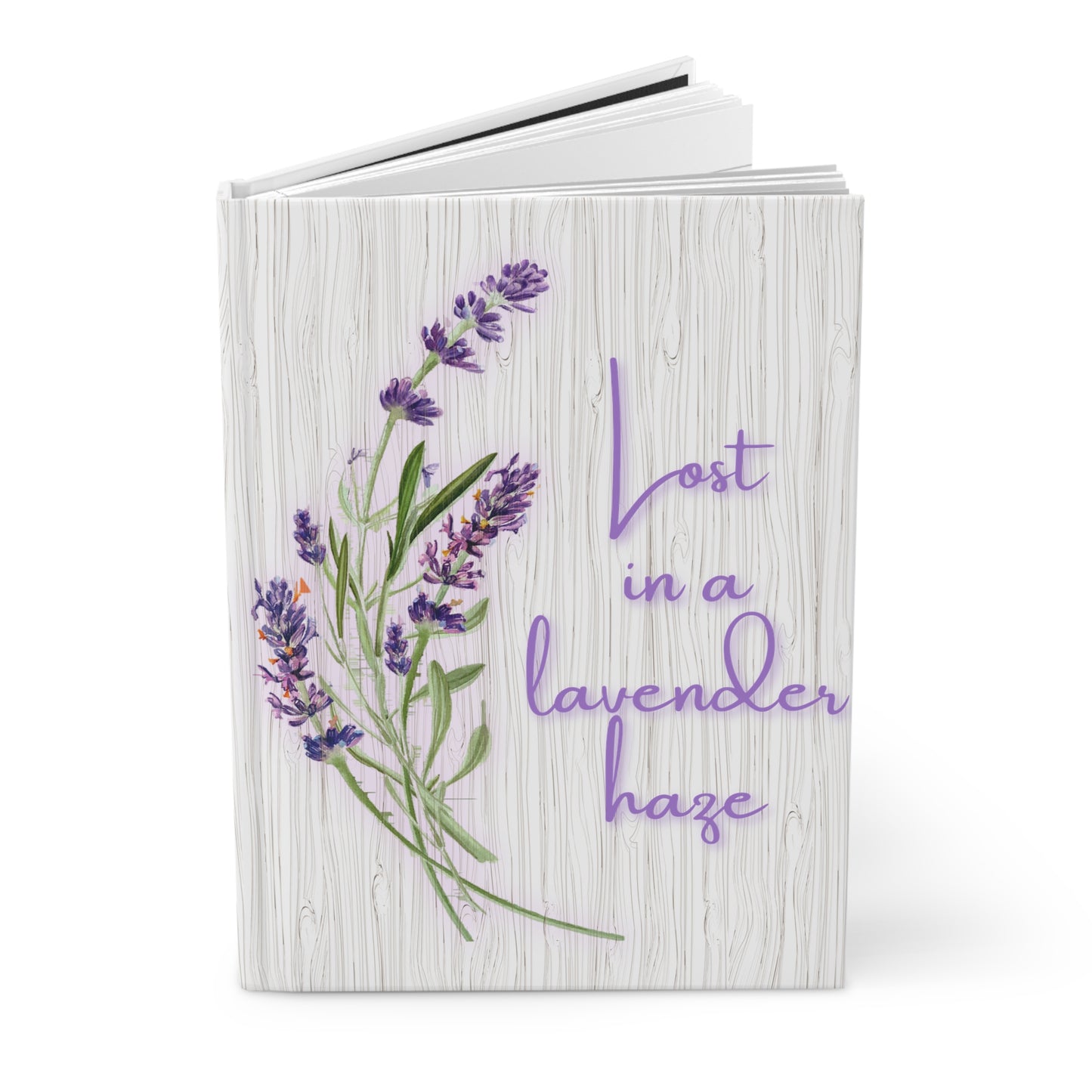 Lost in a Lavender Haze Hardcover Journal Matte
