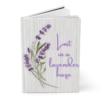 Lost in a Lavender Haze Hardcover Journal Matte