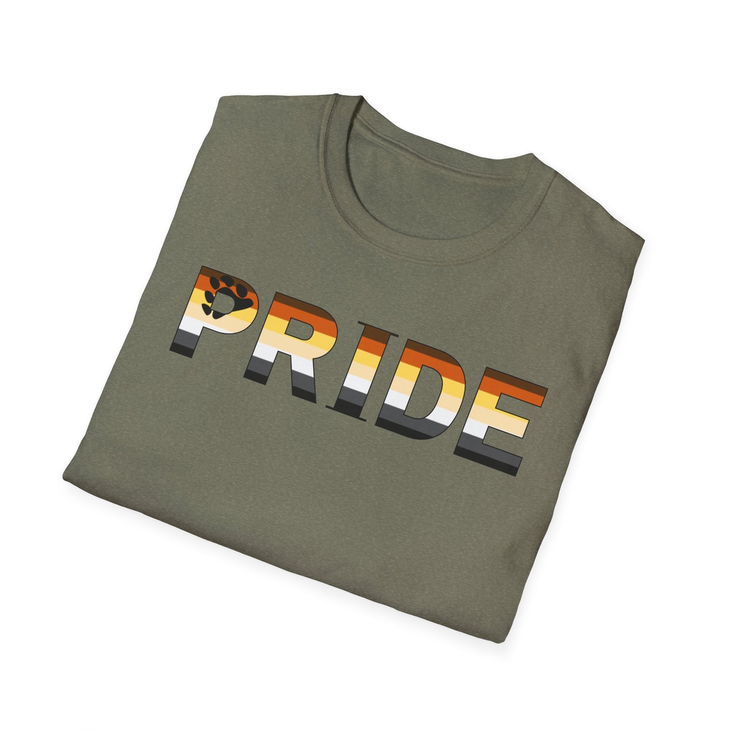 Bear PRIDE Unisex Softstyle T-Shirt
