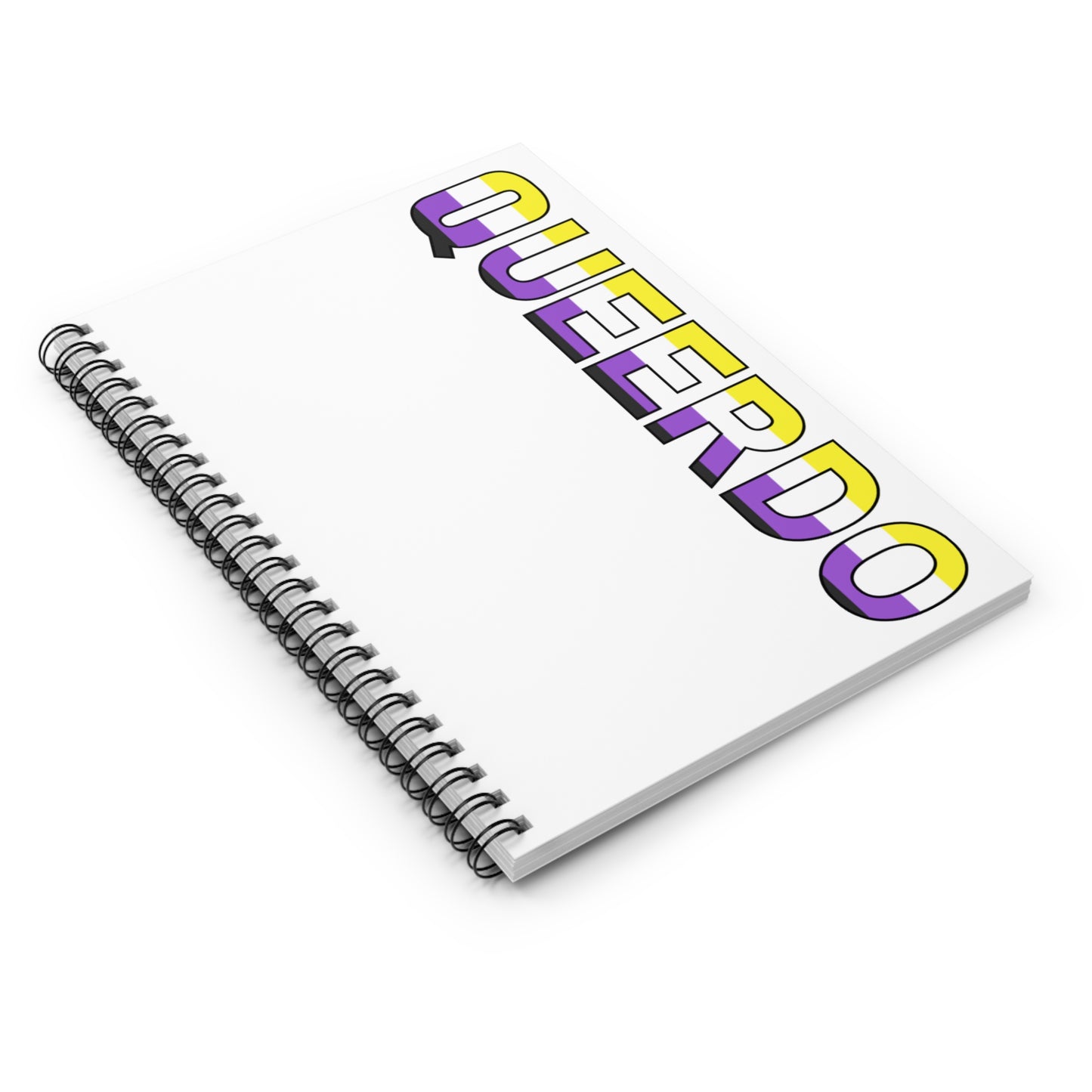 Queerdo Spiral Notebook - Ruled Line