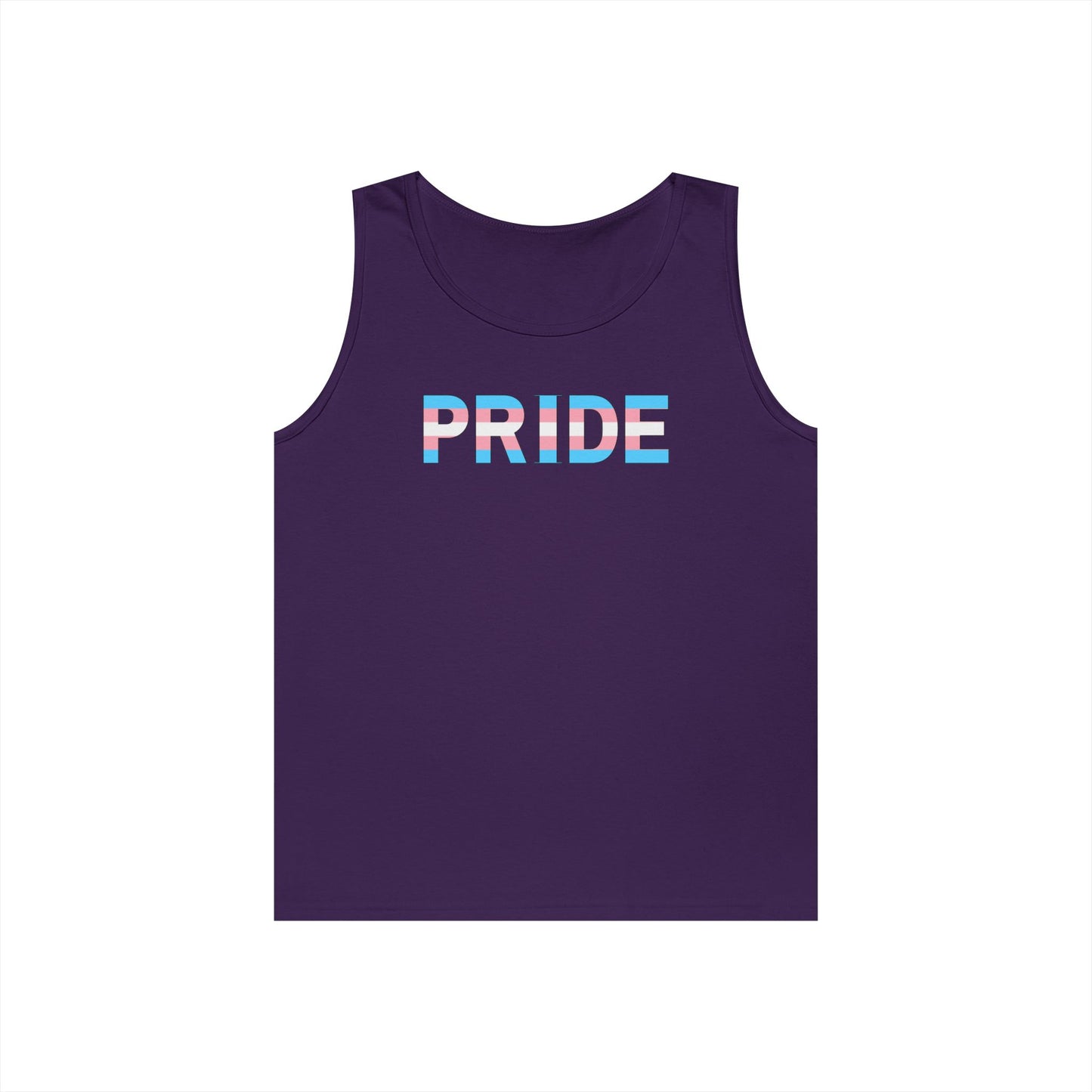 Trans PRIDE Unisex Heavy Cotton Tank Top