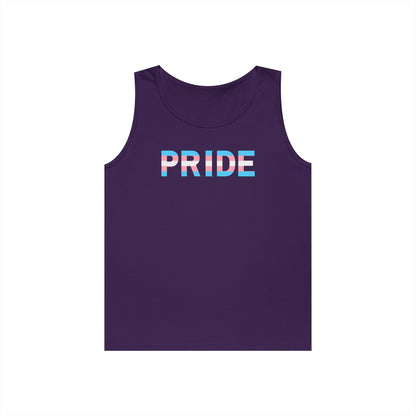 Trans PRIDE Unisex Heavy Cotton Tank Top