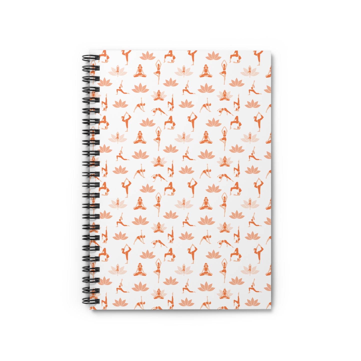 Yoga Spiral Notebook - Ruled Line