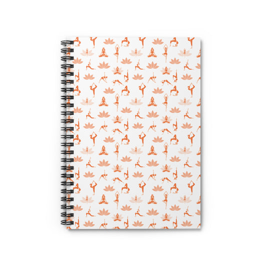 Yoga Spiral Notebook - Ruled Line