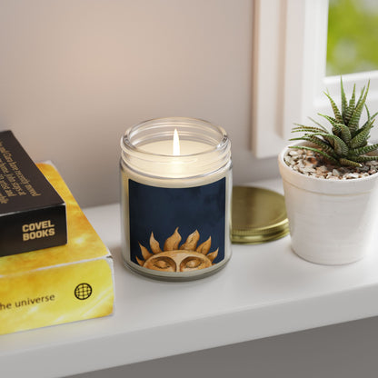 Cosmic Comforts Scented Candles, Coconut Apricot Wax (4oz, 9oz)