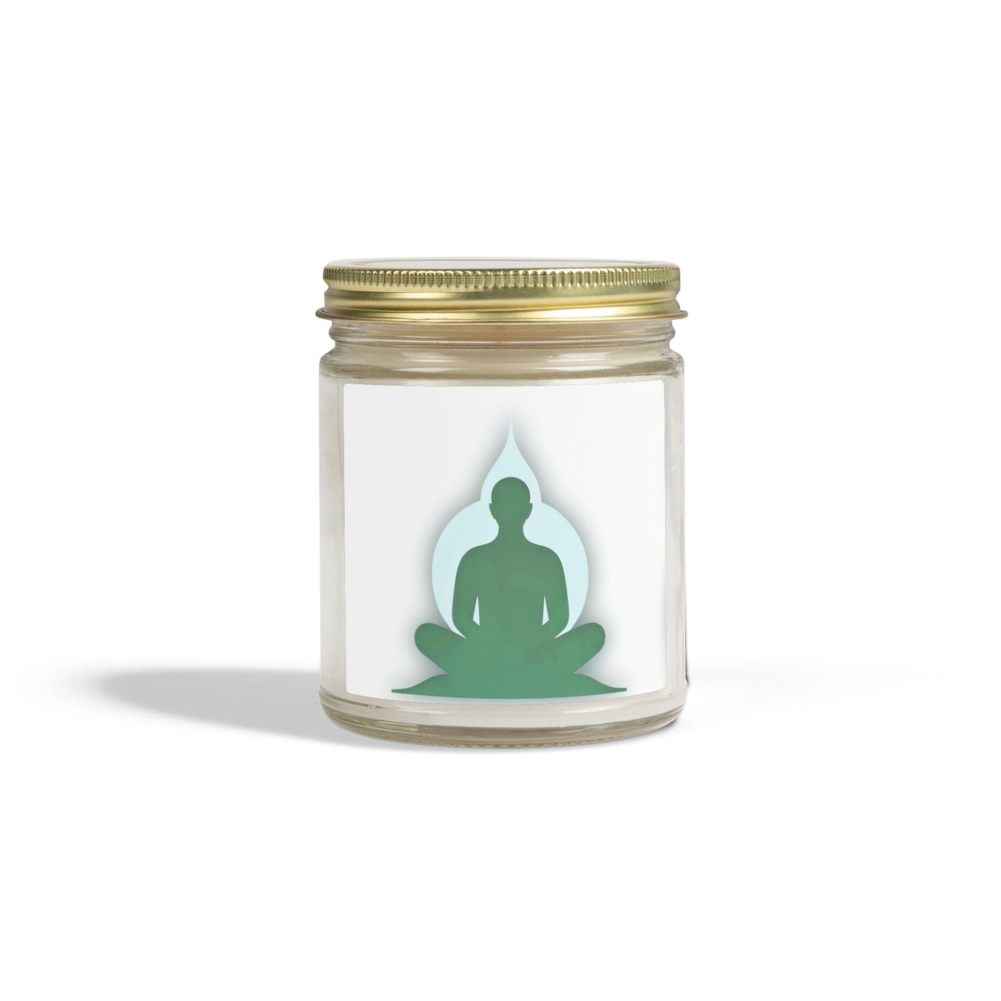 Yoga Mindful Meditation Scented Candles, Coconut Apricot Wax (4oz, 9oz)
