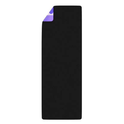 Purple Meditation Rubber Yoga Mat