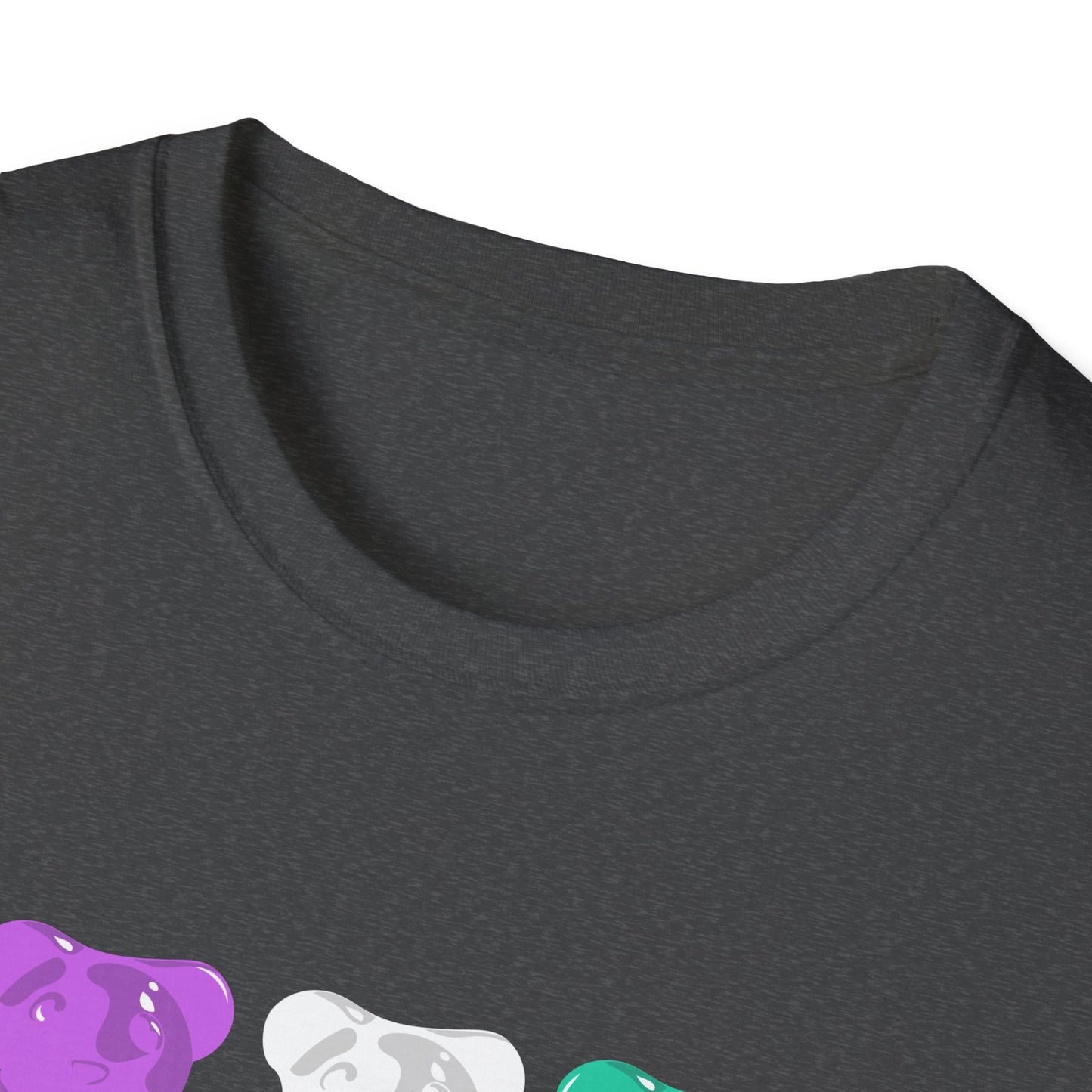 Genderqueer Pride Gummy Bears Unisex Softstyle T-Shirt
