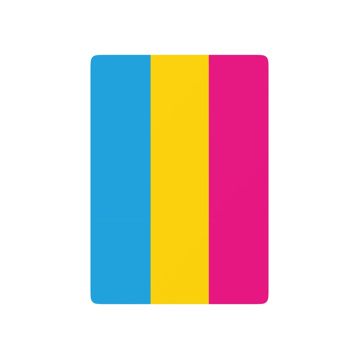 Pansexual Pride Flag Playing Cards