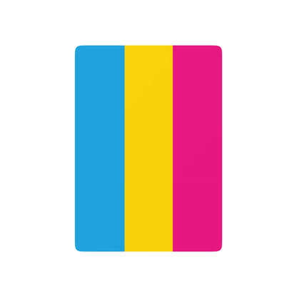Pansexual Pride Flag Playing Cards
