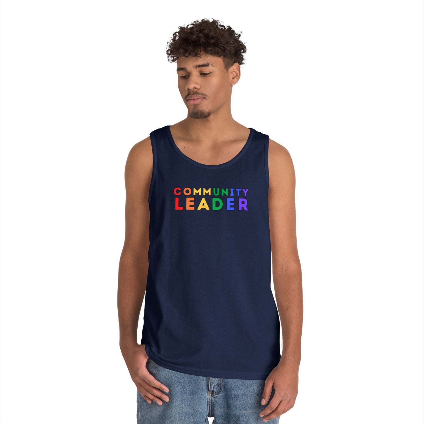 Community Leader Unisex Heavy Cotton Tank Top