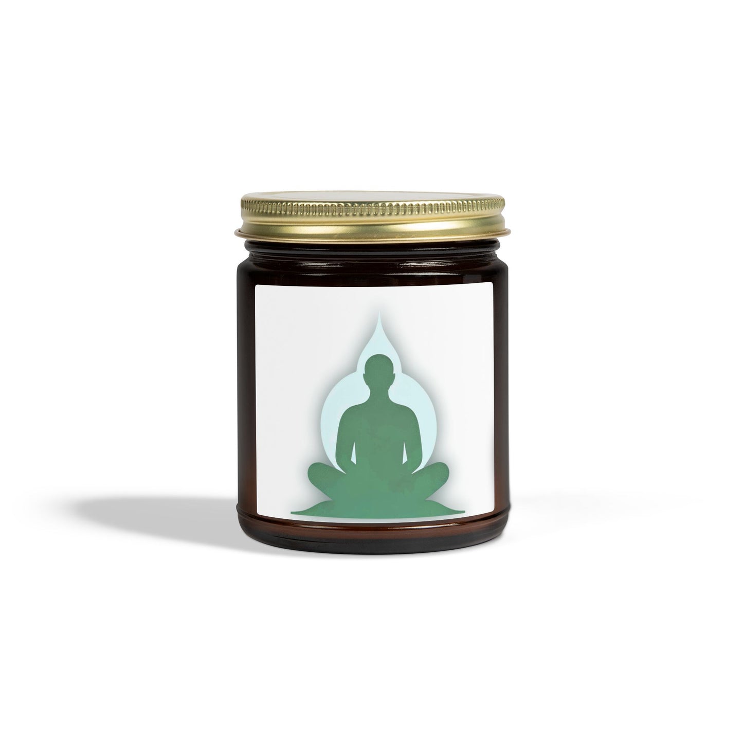 Yoga Mindful Meditation Scented Candles, Coconut Apricot Wax (4oz, 9oz)