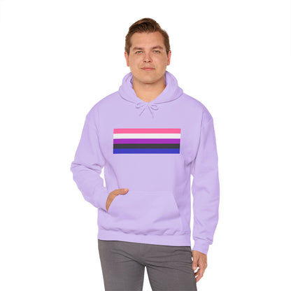 Genderfluid Pride Flag Unisex Heavy Blend™ Hooded Sweatshirt