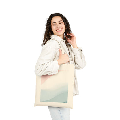 Trans Watercolor Pride Canvas Tote