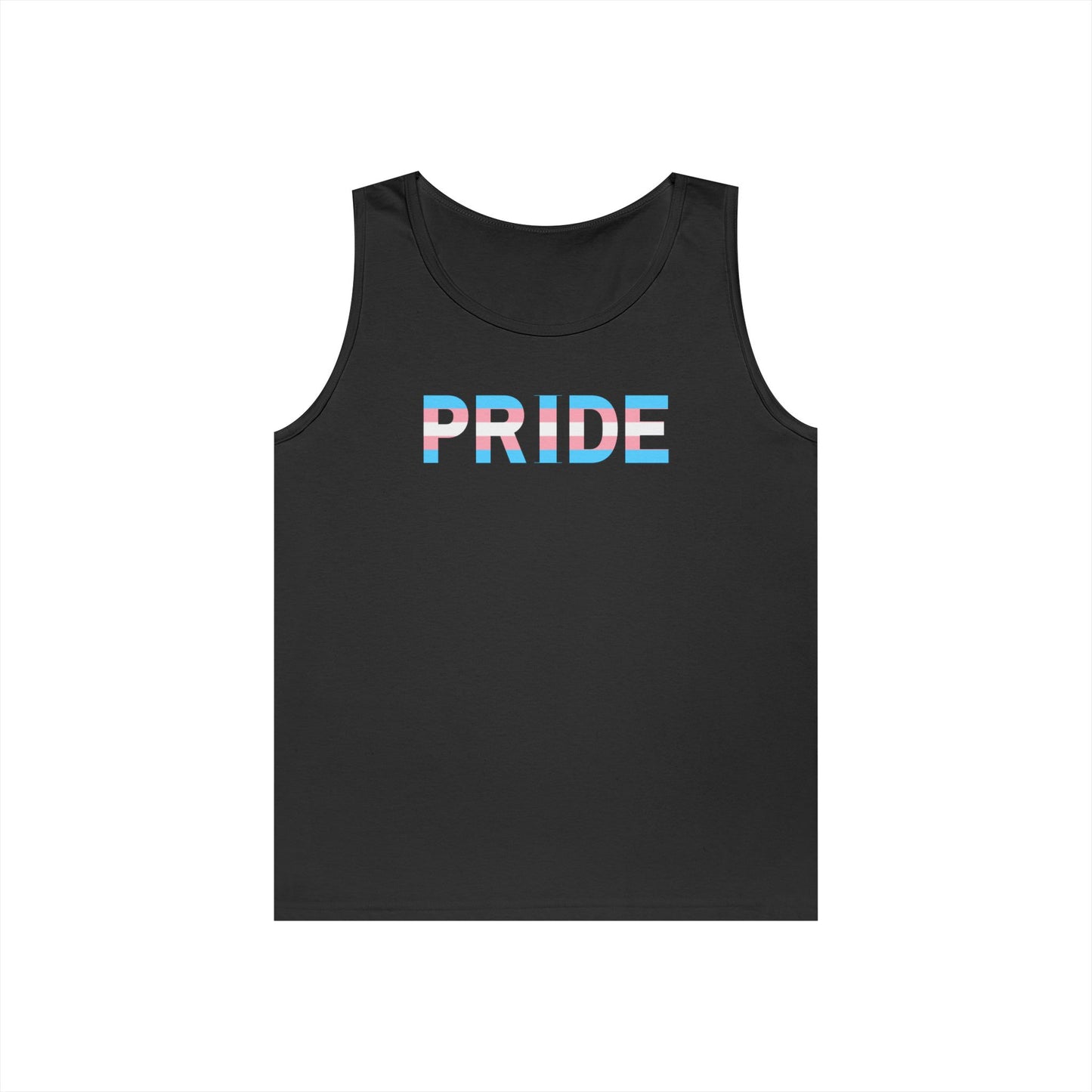 Trans PRIDE Unisex Heavy Cotton Tank Top