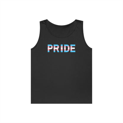 Trans PRIDE Unisex Heavy Cotton Tank Top