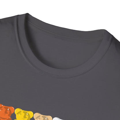 Bear Pride Gummy Bears Unisex Softstyle T-Shirt