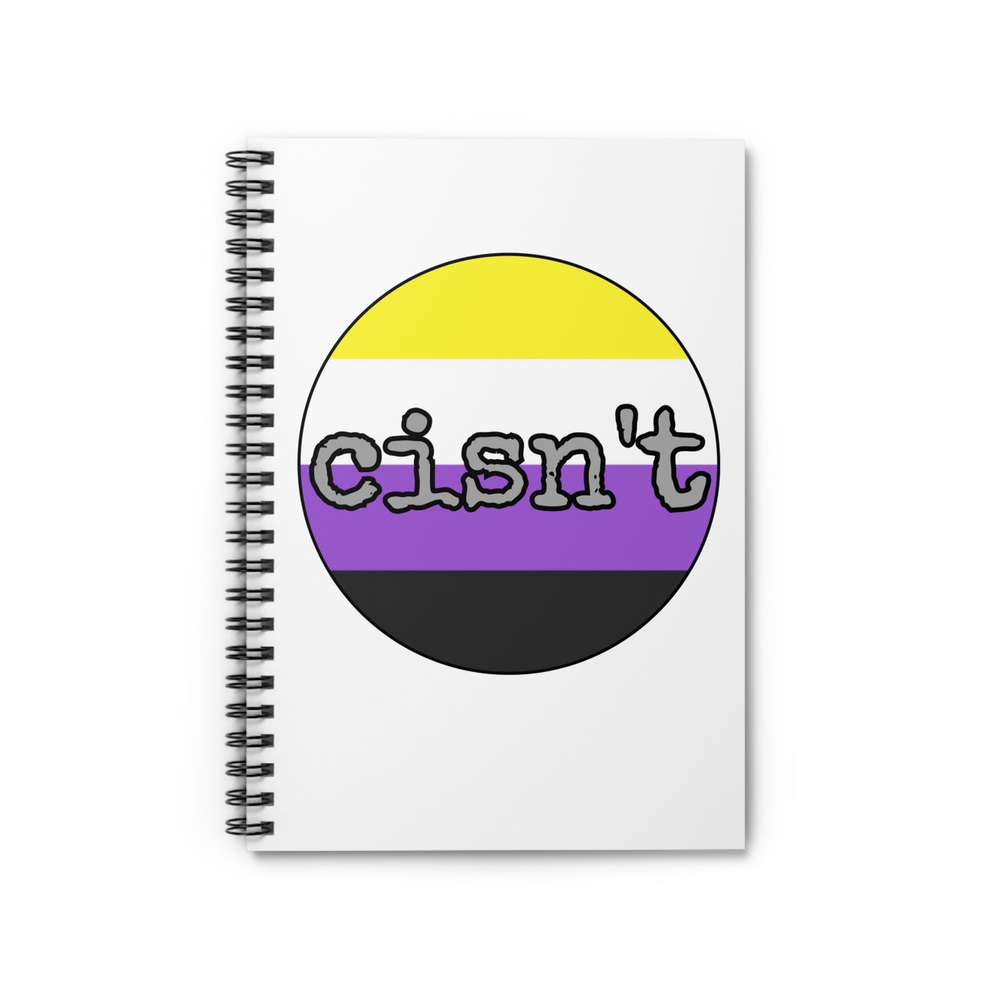 Cisn't Spiral Notebook - Ruled Line