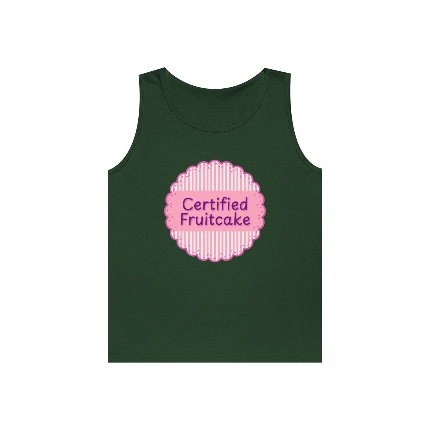 Certified Fruitcake Unisex Heavy Cotton Tank Top