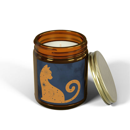 Cosmic Comforts Scented Candles, Coconut Apricot Wax (4oz, 9oz)