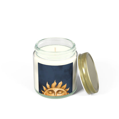 Cosmic Comforts Scented Candles, Coconut Apricot Wax (4oz, 9oz)