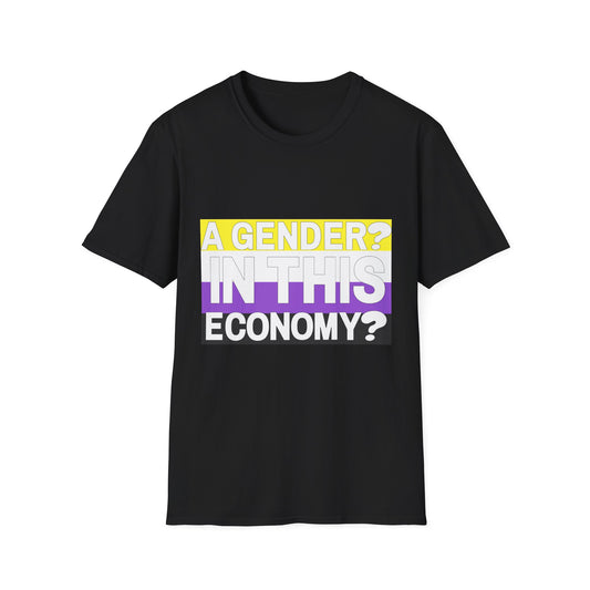 A Gender In This Economy Pride Unisex Softstyle T-Shirt