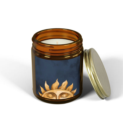 Cosmic Comforts Scented Candles, Coconut Apricot Wax (4oz, 9oz)