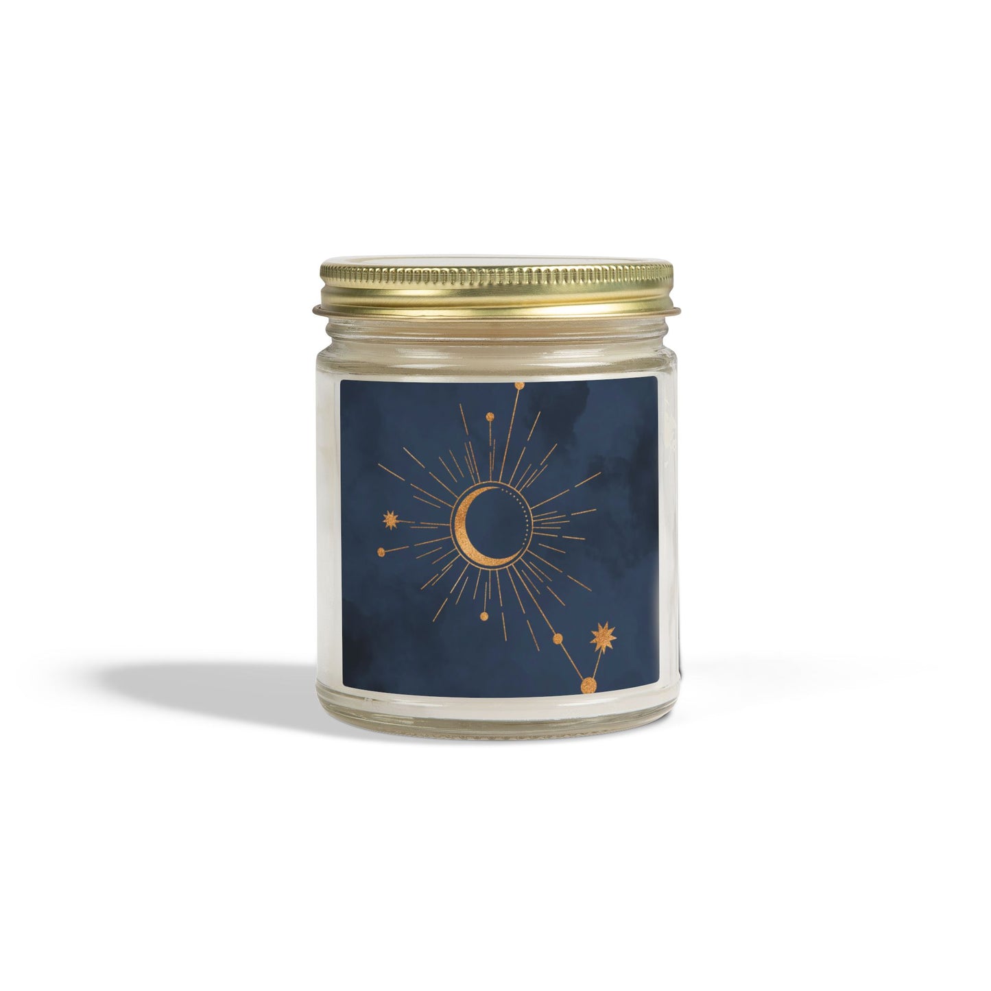 Cosmic Comforts Scented Candles, Coconut Apricot Wax (4oz, 9oz)