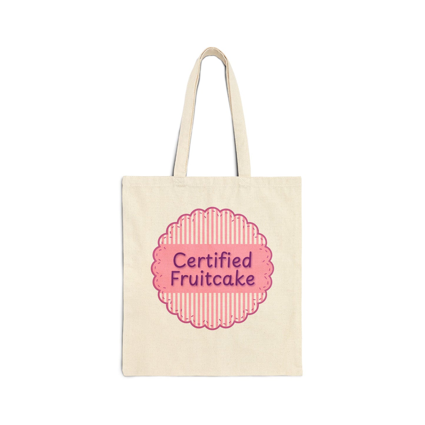 Certified Fruitcake Pride Canvas Tote