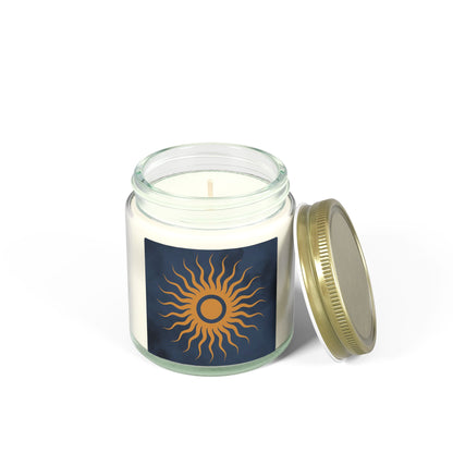 Cosmic Comforts Scented Candles, Coconut Apricot Wax (4oz, 9oz)