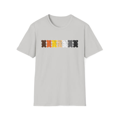 Bear Pride Gummy Bears Unisex Softstyle T-Shirt